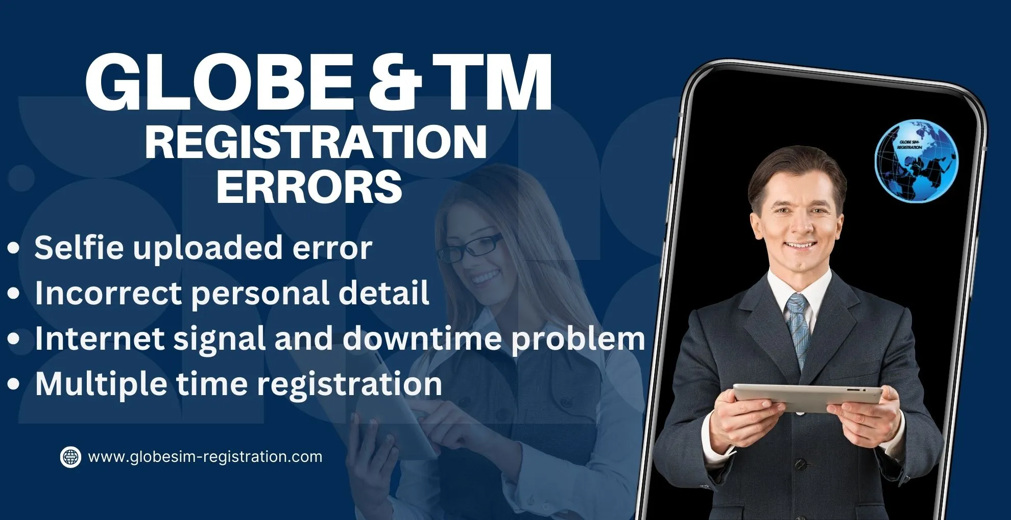 Fix Globe And TM Registration Errors 2024