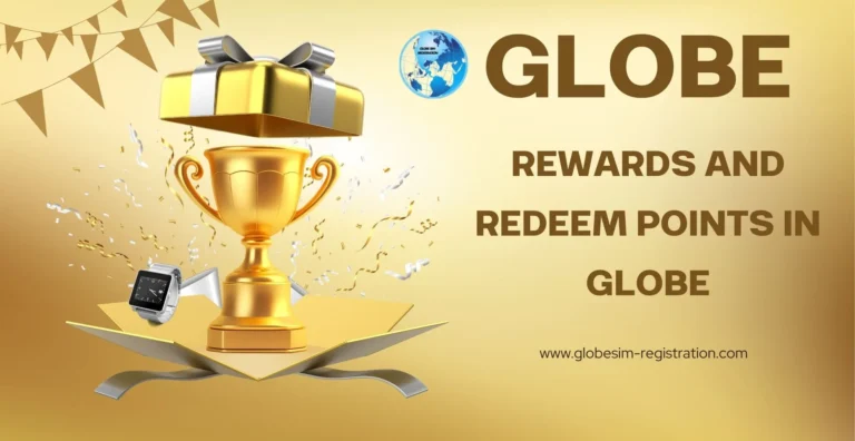 Globe Rewards And Redeem Points in Globe