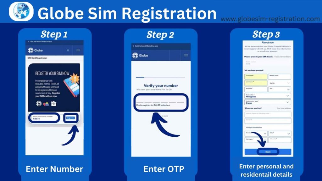 Steps for Globe Sim Card Registration with Link (2024)