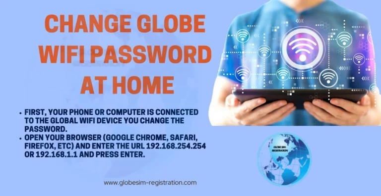 How to Change Globe Wifi Password at Home