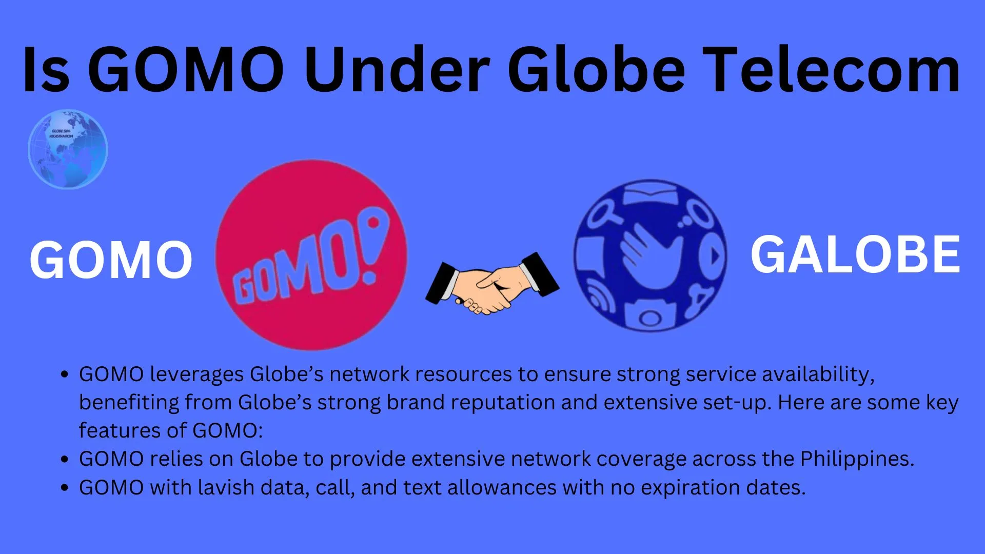 Is GOMO Under Globe Telecom