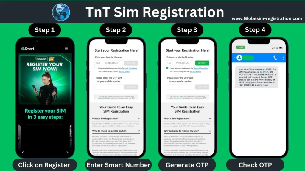 Tnt Sim Registration Visit Web Portal