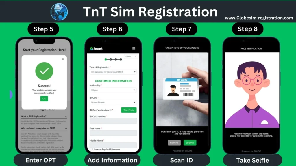 Tnt Sim Registration Visit Web Portal